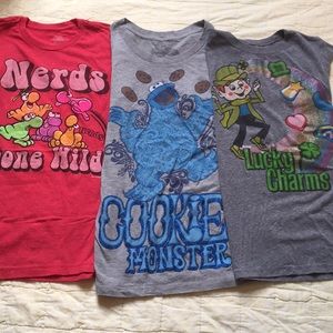 Three Really Fun Graphic T-Shirts!